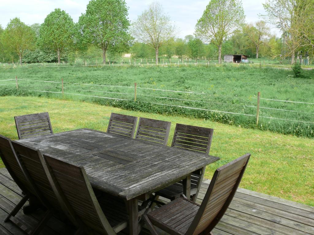 Villa Ferme renel à Poses Extérieur photo